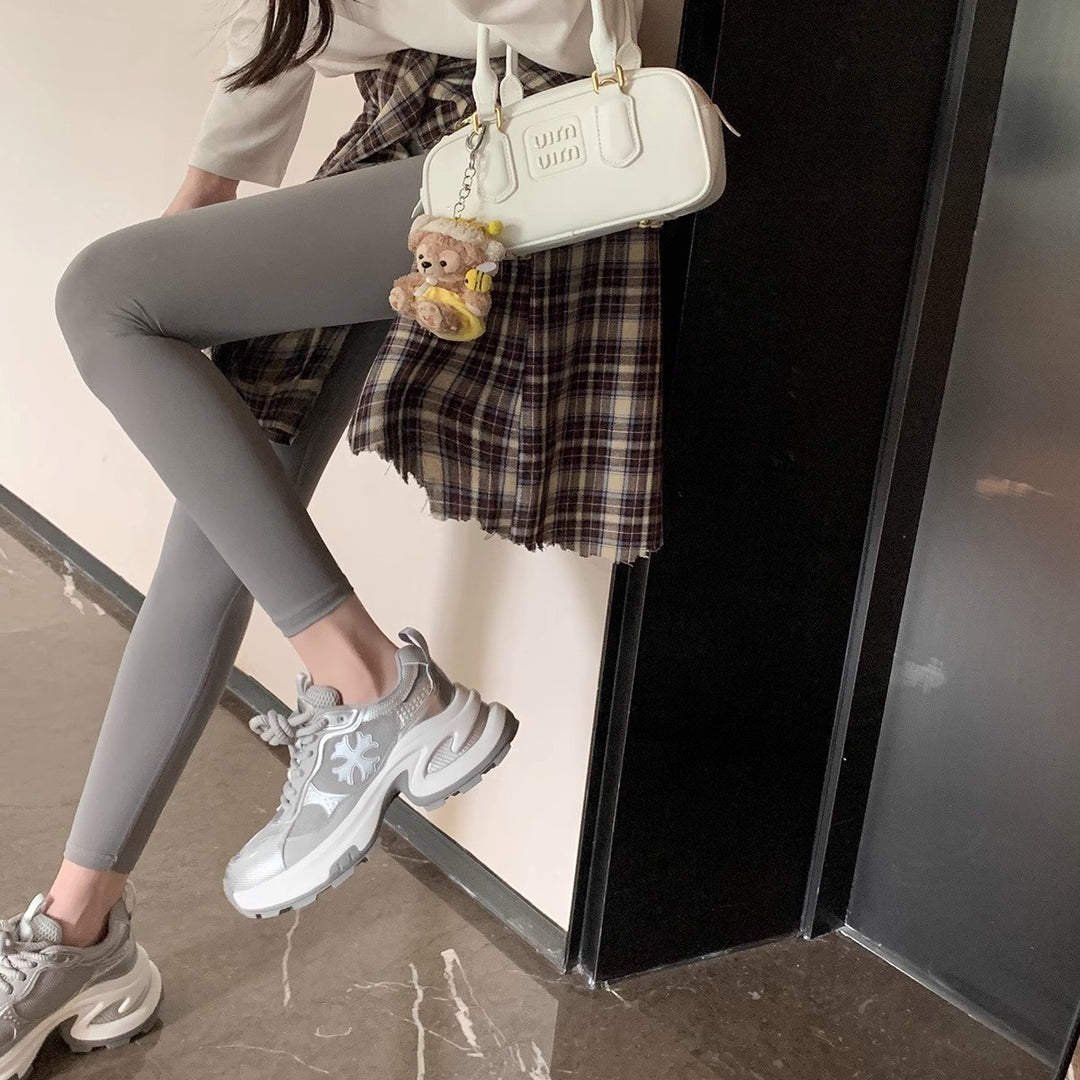 Dame Fritids Chunky Sneakers Stilla