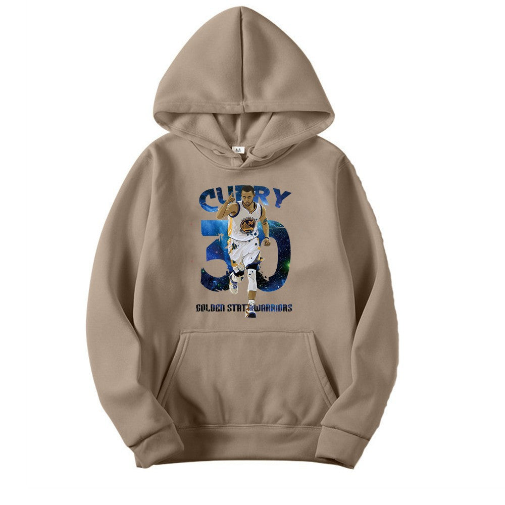 Dame hoodie med romantisk rose design Skovae