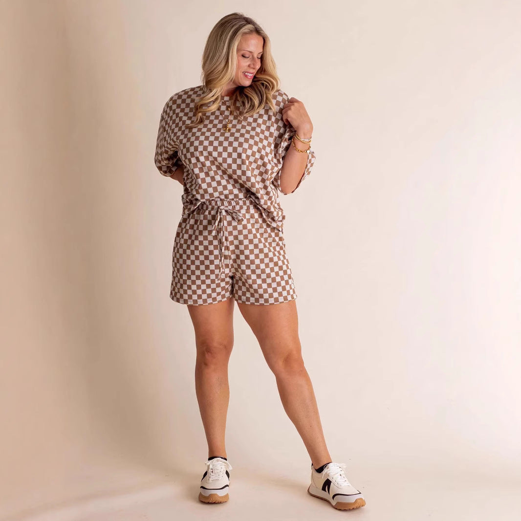 Femme Casual Ternede Loungewear Sæt Stilla