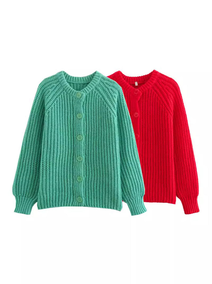 Femme Chunky Strikcardigan Stilla