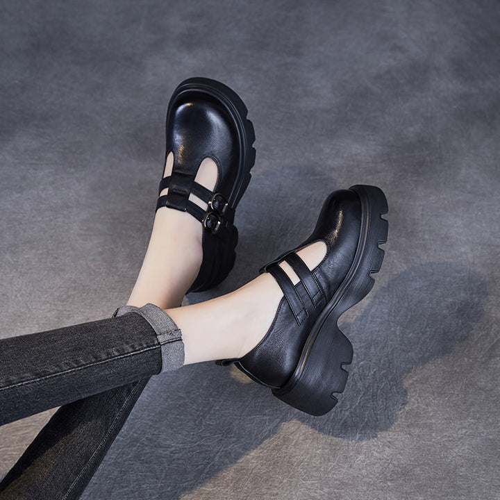 Dame Dobbelt-Spænder Chunky Slipper Stilla