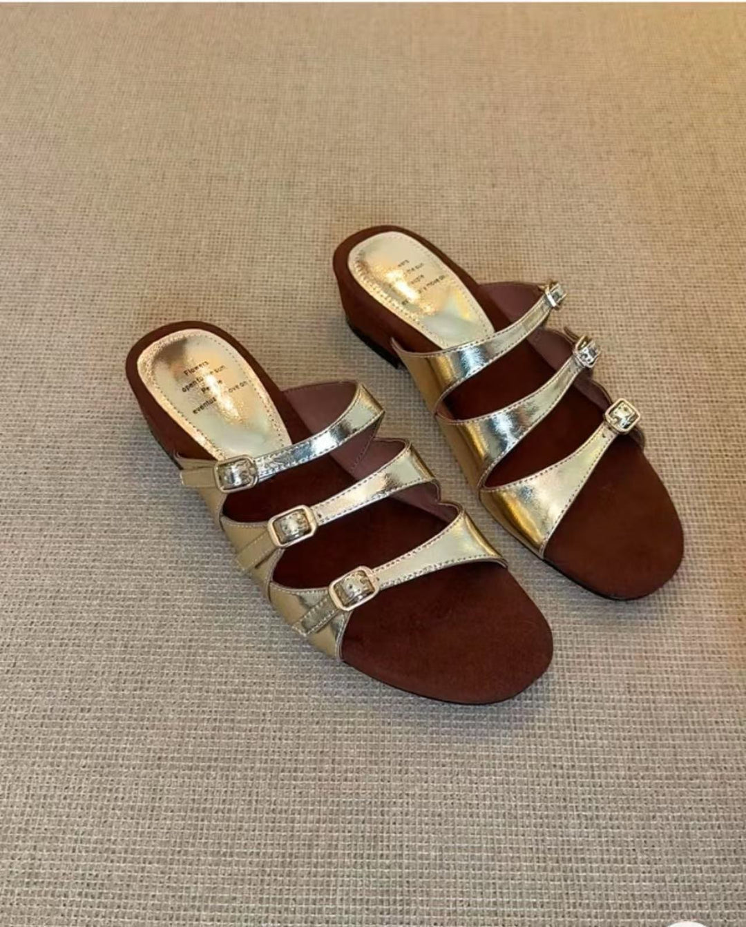 Dame Stilfulde Blokhæls Rutsch Sandaler Stilla