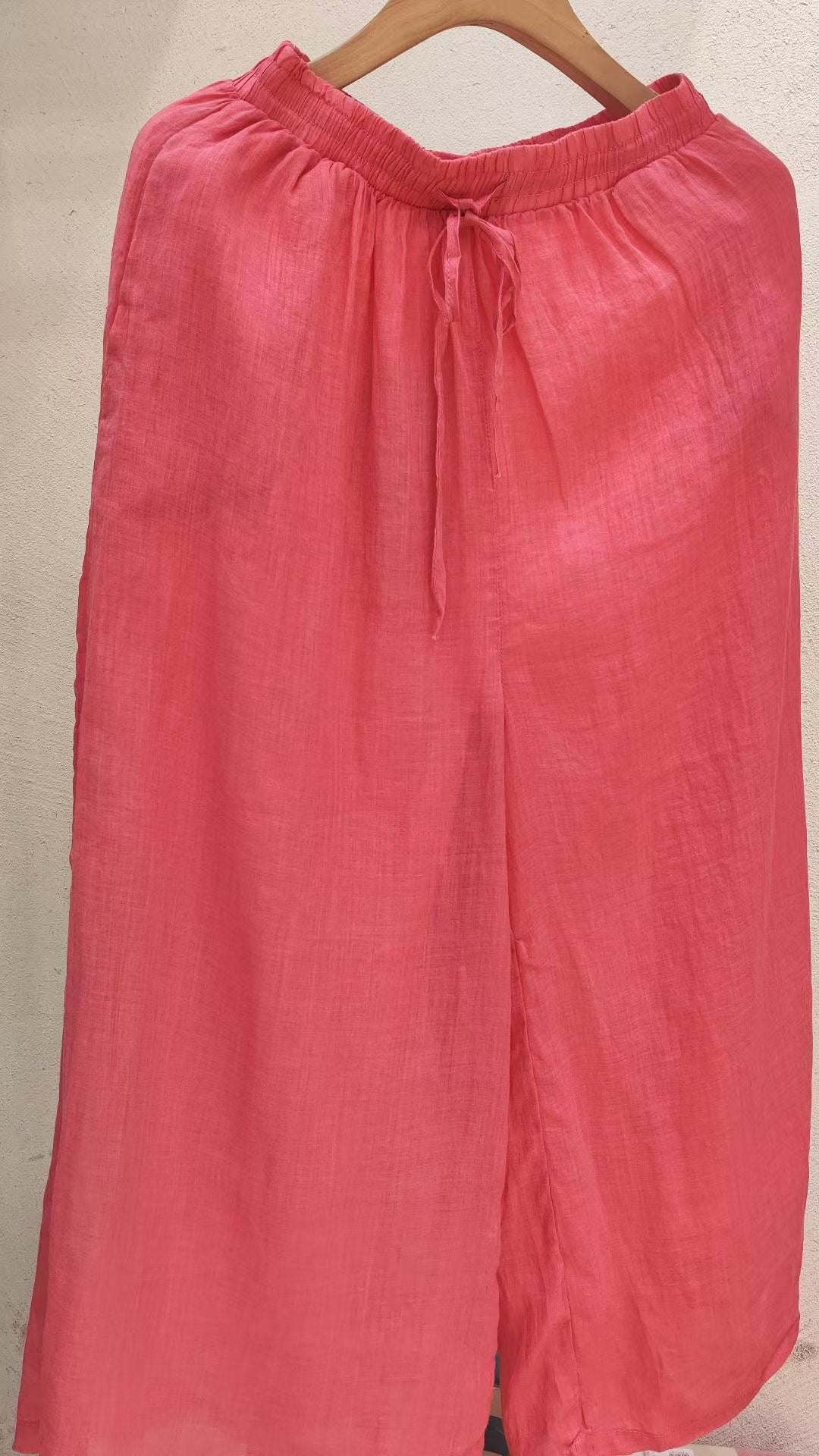Femme Letvægts Høj Talje Afslappet Fit Culottes Stilla