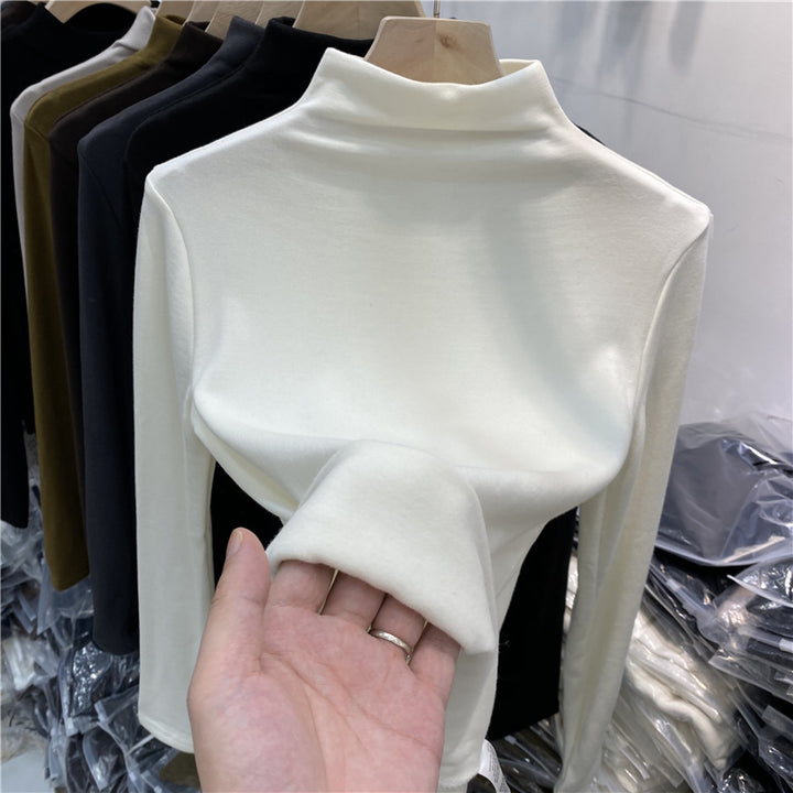 Femme Rullekrave Langærmet T-shirt Stilla