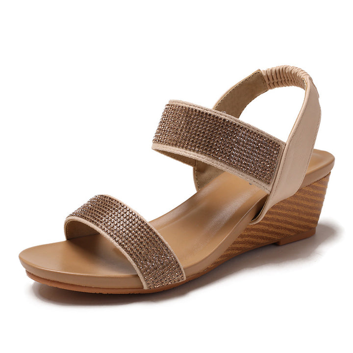 Dame Komfortable Wedge Sandaler Stilla