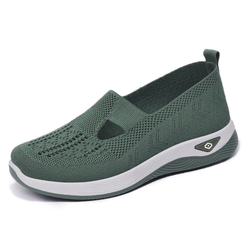 Dame Åndbare Slip-On Sneakers med fleksibel sål og elastisk overmateriale Stilla