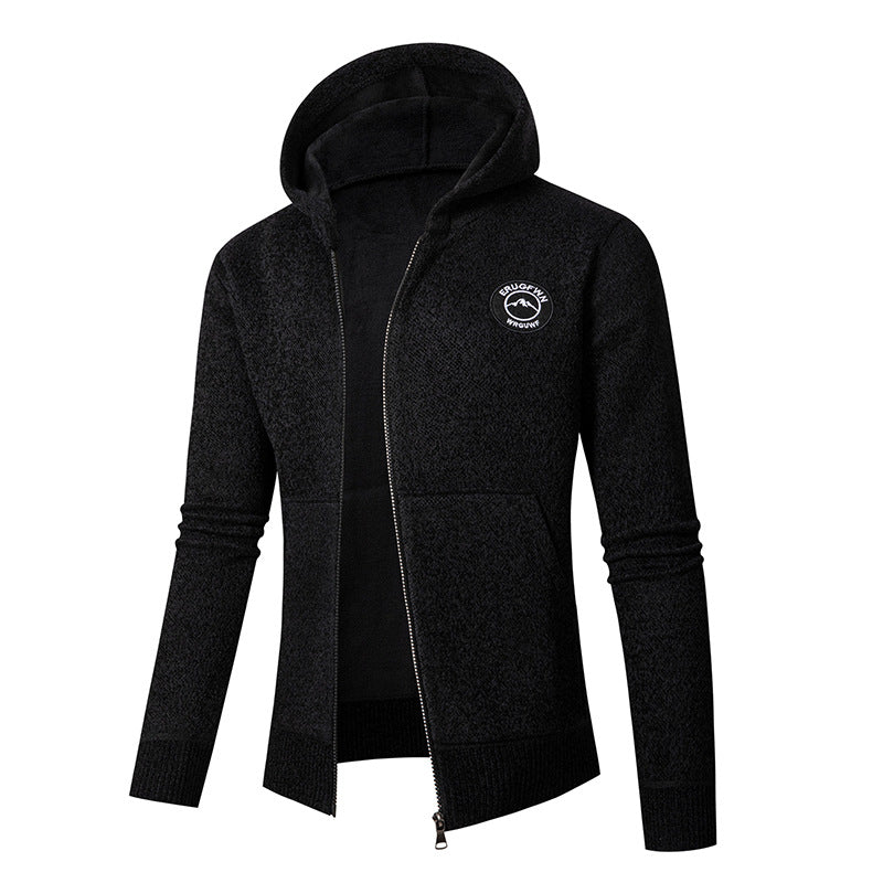 Herre Fleeceforet Zip-Up Hoodie Stilla