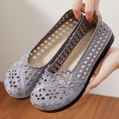 Femme Broderet Let Slippers FL