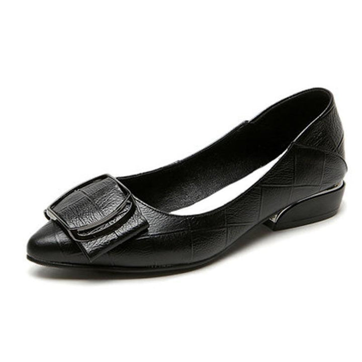 Dame ballerinas med moderne spænde-applikation og elegant design Stilla