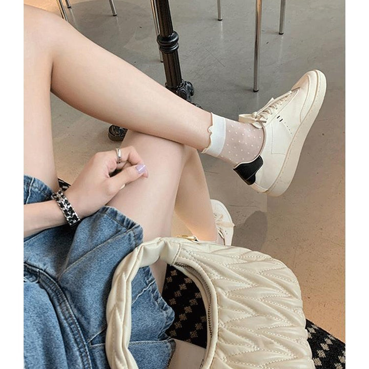 Herrer Premium Læder Fritid Sneakers Stilla