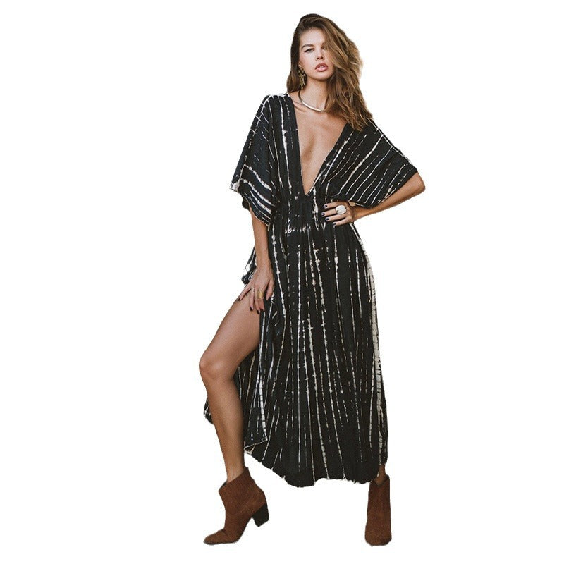 Dame Elegant Maxi Cover-Up Kjole Stilla
