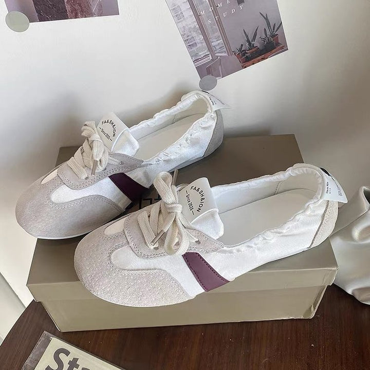 Dame sportliches sneakers med åndbart overmateriale og fleksibel sålrand Stilla