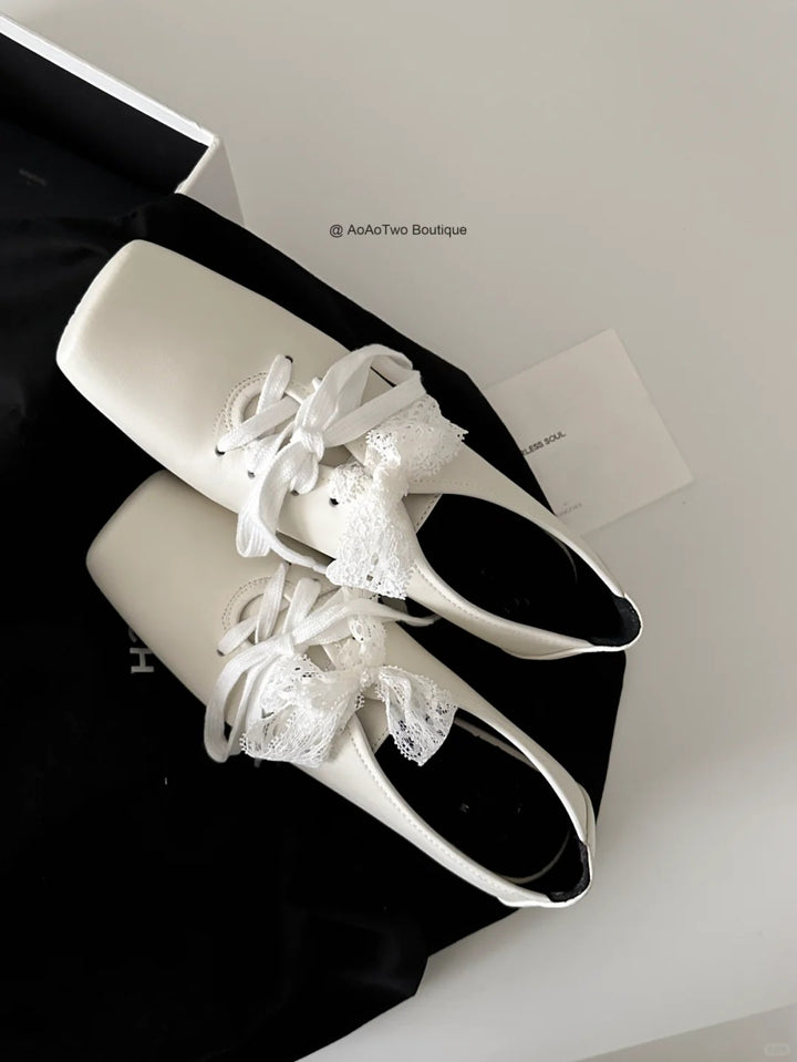 Dame Snøre-Ballerinas Stilla