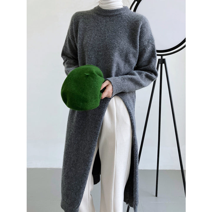 Femme Longline Cozy Knit Pullover Stilla