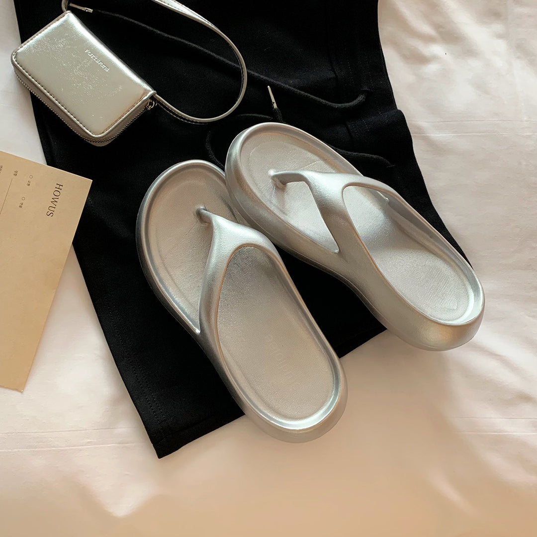 Dame fritidssandaler med polstret fodseng Stilla