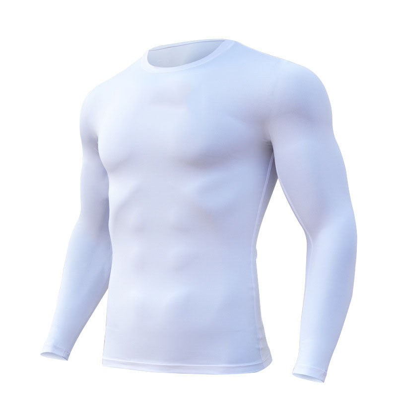 Herrer Langærmet sportsbluse i åndbart funktionsmateriale med ergonomisk snit Stilla