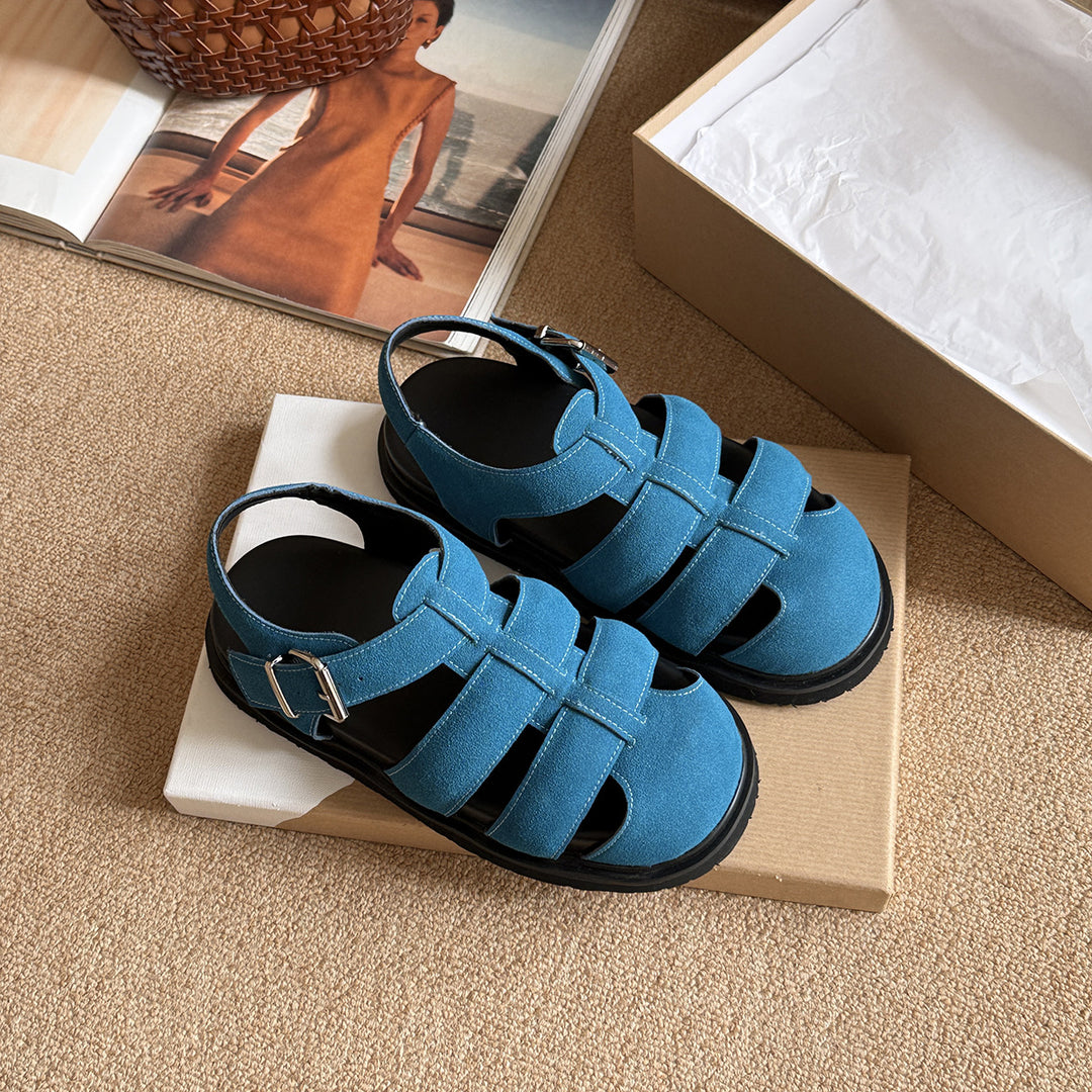 Femme Chunky Rem Komfort Sandaler Stilla
