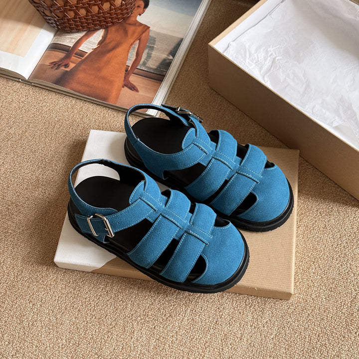 Femme Chunky Rem Komfort Sandaler Stilla
