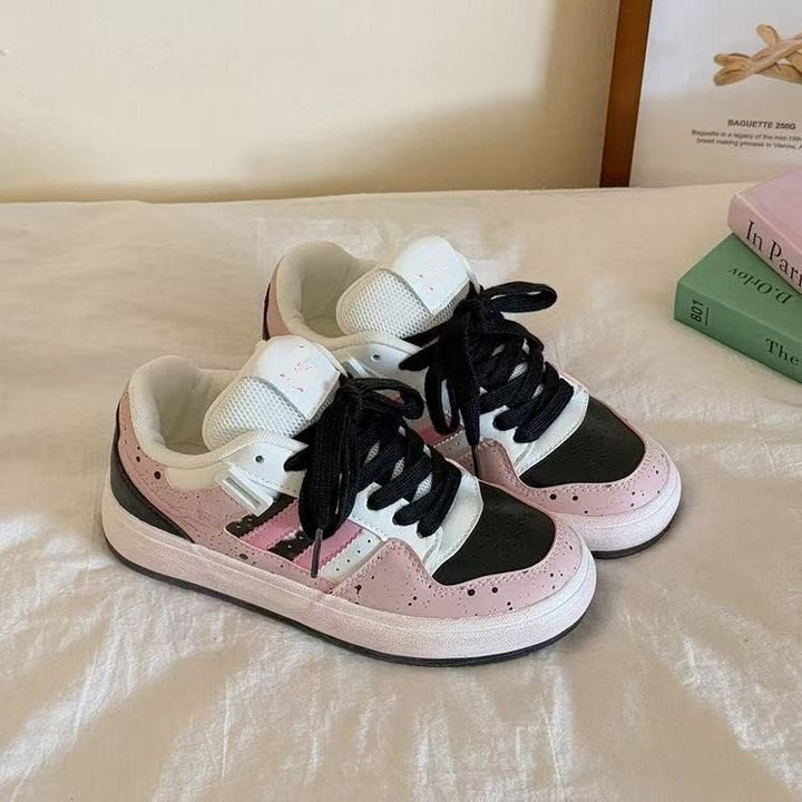 Dame modische Low-Top Sneakers med åndbar konstruktion og komfortabel dæmpning Stilla
