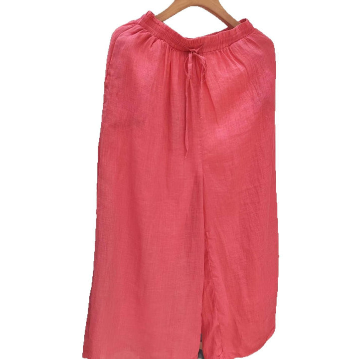 Femme Letvægts Høj Talje Afslappet Fit Culottes Stilla