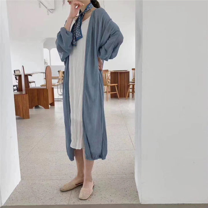 Femme Elegant Lang Duster Cardigan Stilla