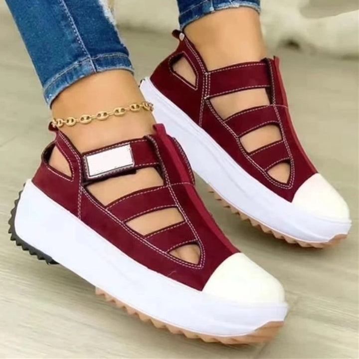 Damer Chunky Sneakers med åbent remdesign og forstærket hælområde Stilla