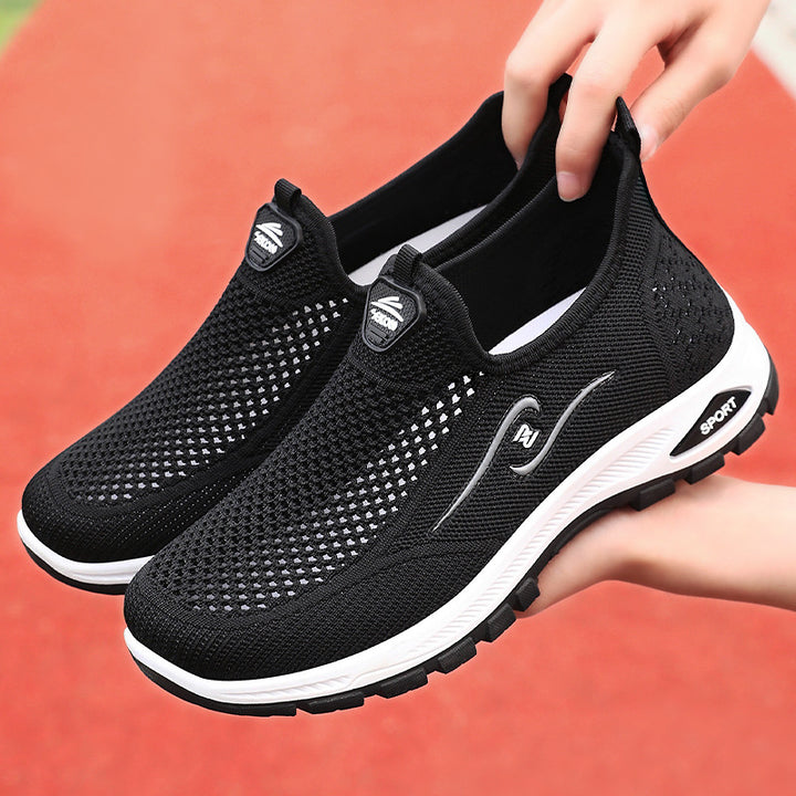 Dame Slip-On Sportsko med åndbar strikonstruktion Stilla