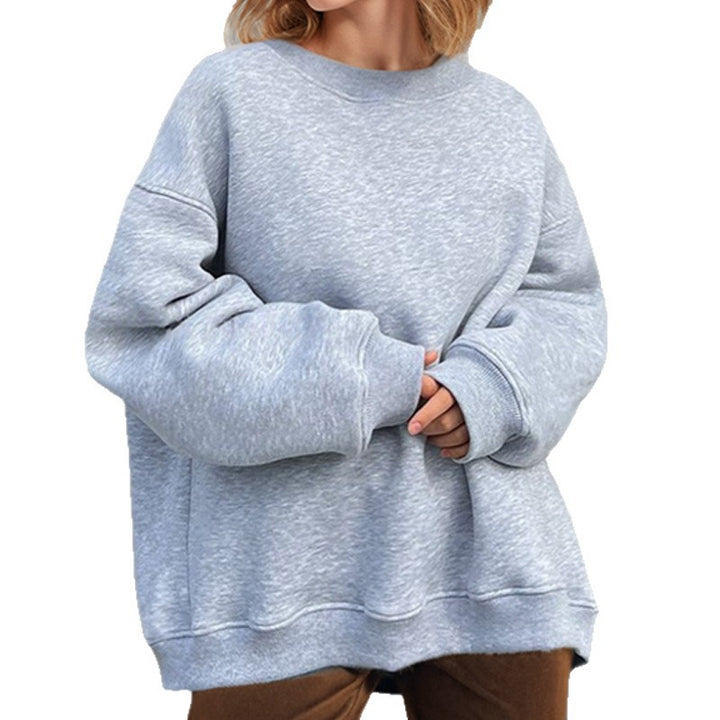 Dame oversized sweatshirt med løs pasform og afslappet design Stilla