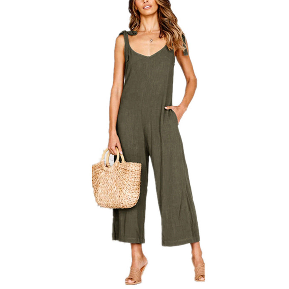Dame Løs Jumpsuit Stilla