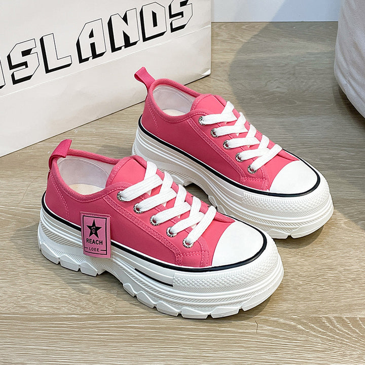 Dame Chunky Sneakers med ekstrastor profilsohle og legende design Stilla