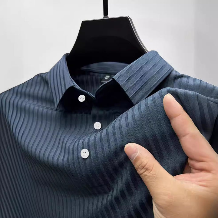 Herre stribet Button-Up skjorte Stilla
