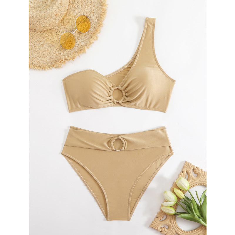 Dame Én-Skulder Bikini Sæt Stilla