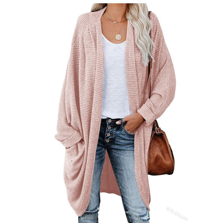 Dame hyggelig strikjakke med oversized snit Stilla