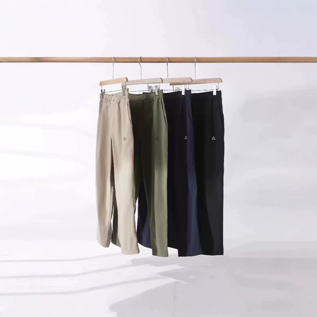 Kvinders funktionelle fritidsbukser med elastisk talje og sidelommer Stilla