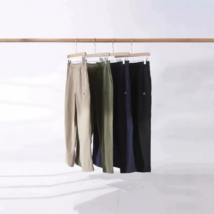 Kvinders funktionelle fritidsbukser med elastisk talje og sidelommer Stilla