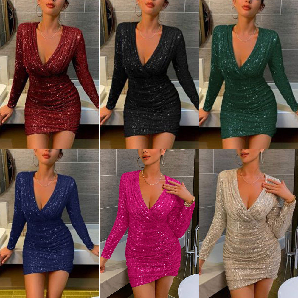 Stilla | Fantastisk Paillet Gown Kjole
