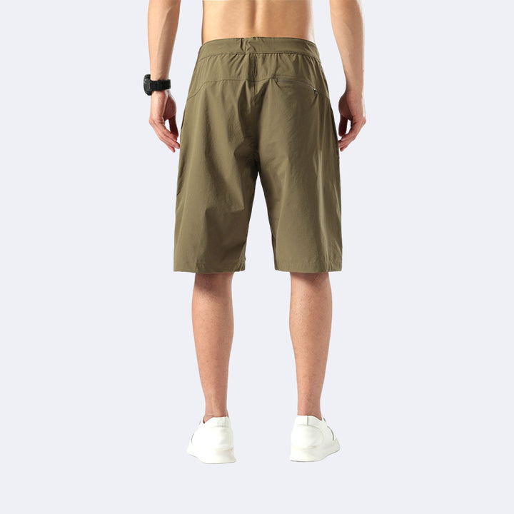 Herren alsidige Adventure-Shorts med justerbar talje og praktiske lommer Stilla