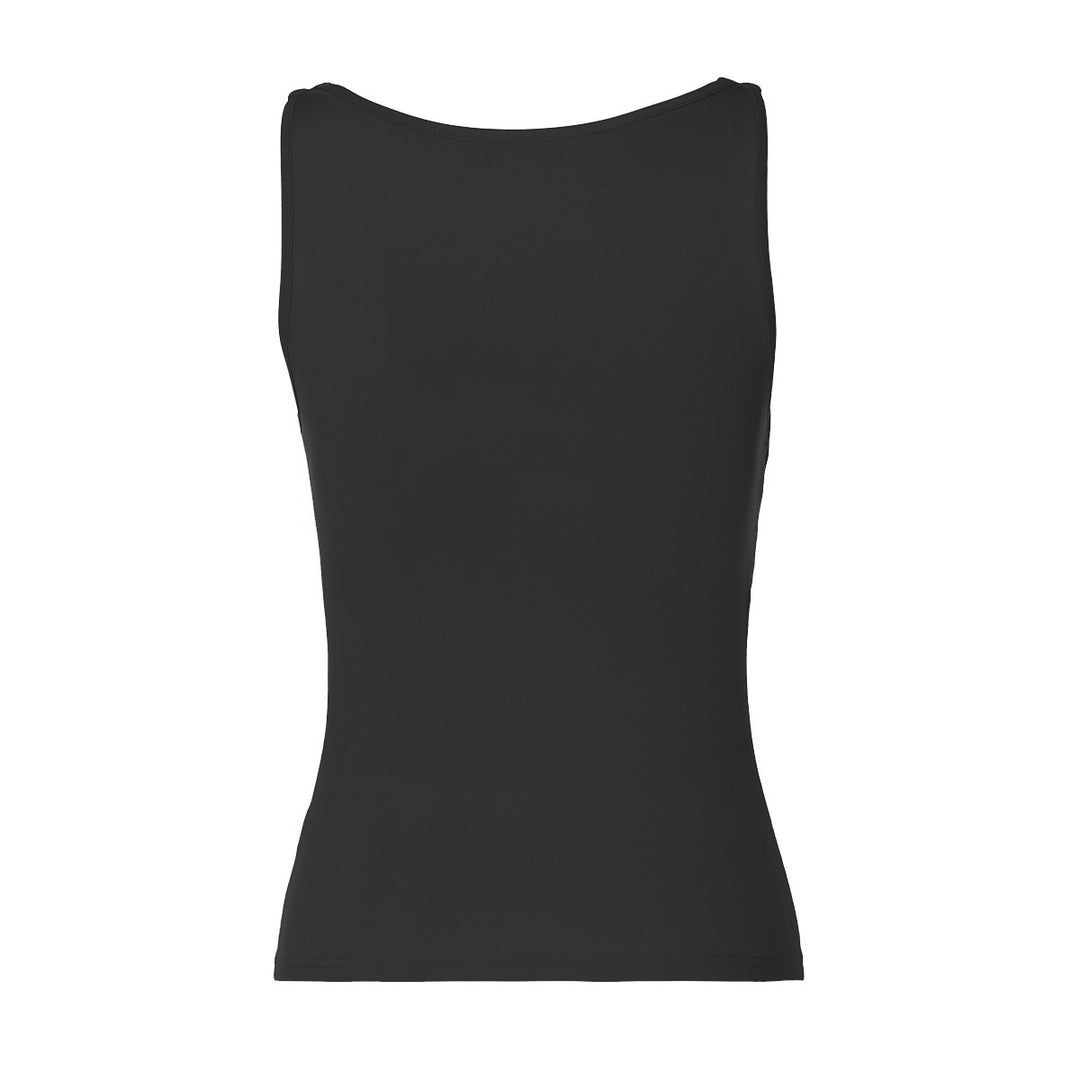 Dame Draperet Hals Fitness Top Stilla