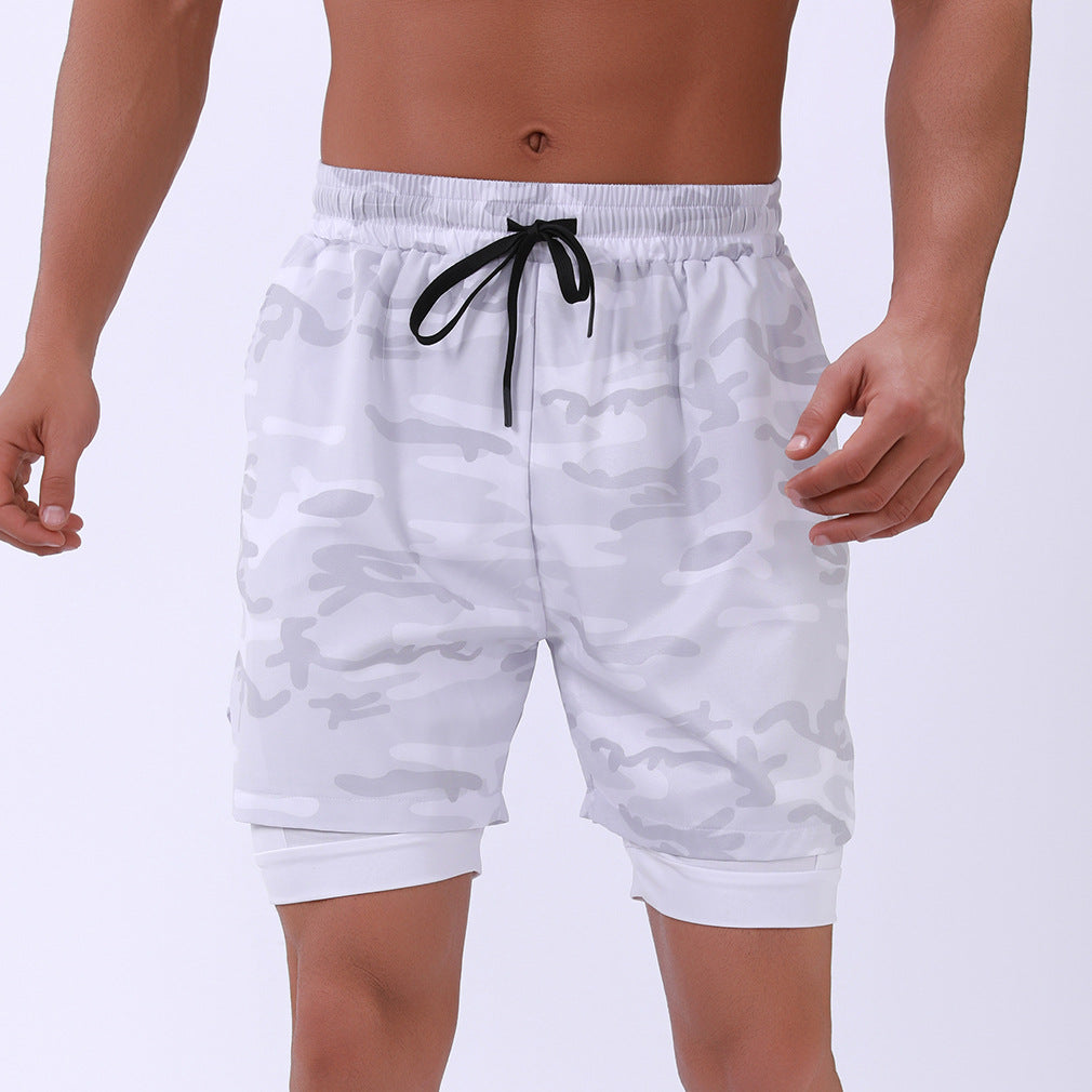 Herrer Sporty Cargo Shorts med Inderslip Stilla