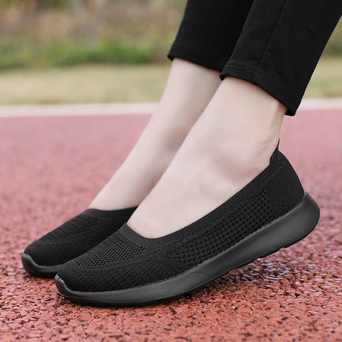 Dame åndbare Slip-On sneakers med Adaptive Fit teknologi Stilla