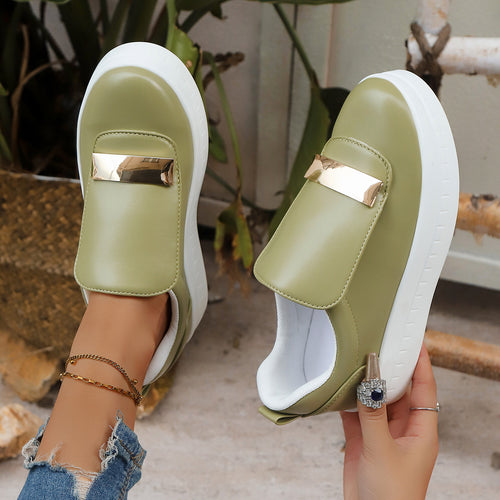 Dame Stilfulde Slip-On Sneakers Stilla