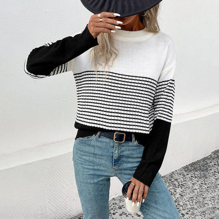 Stilla | Damepullover Stribet Favorit