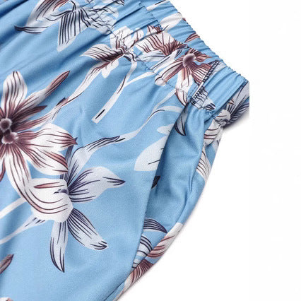 Kvinder Afslappet Blomster Print Loungewear Sæt Stilla