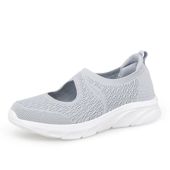 Dame Åndbare Slip-On Performance Sneakers med struktureret Support Stilla