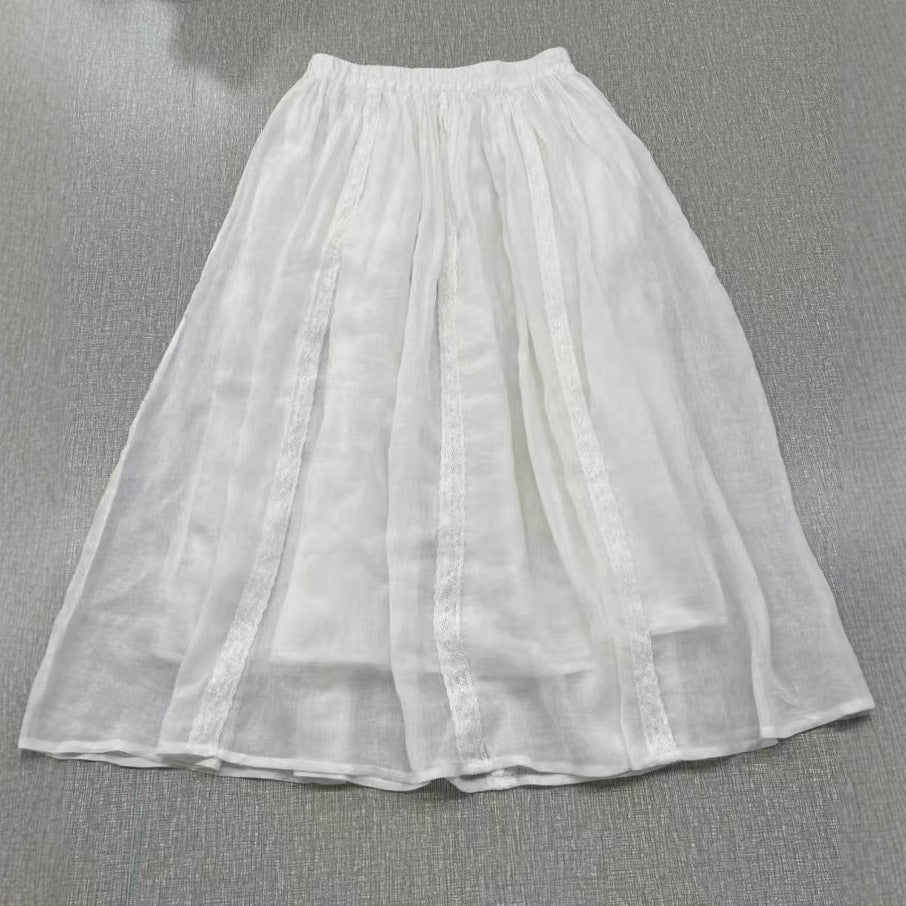 Femme Flowing Midi Skirt Stilla