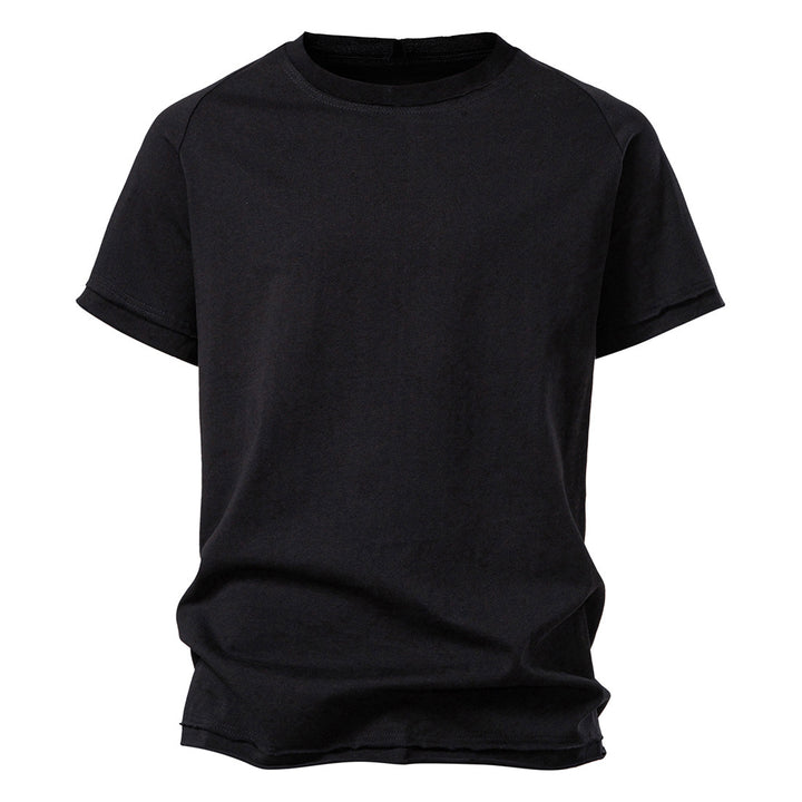 Herrer Casual Relaxed-Fit Kortærmet T-shirt Stilla