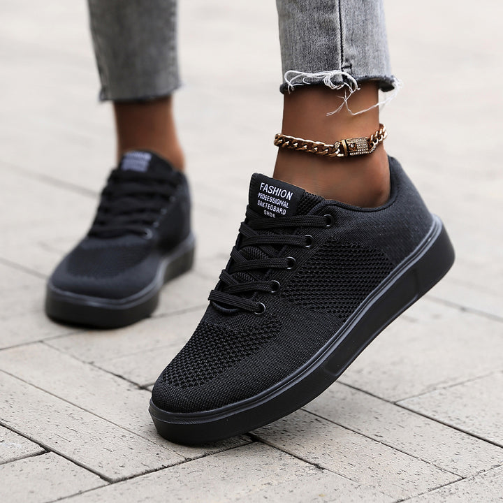 Unisex nan let urban strik friluftssneakers med åndbart overtøj og fleksibel let sål Skovae