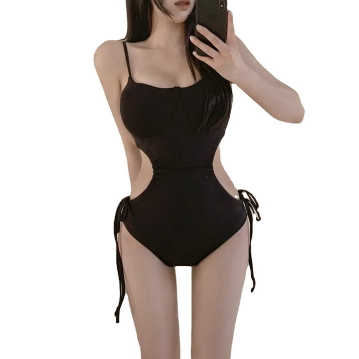 Femme Cut-Out Side Binding Én-delt Badedragt Stilla