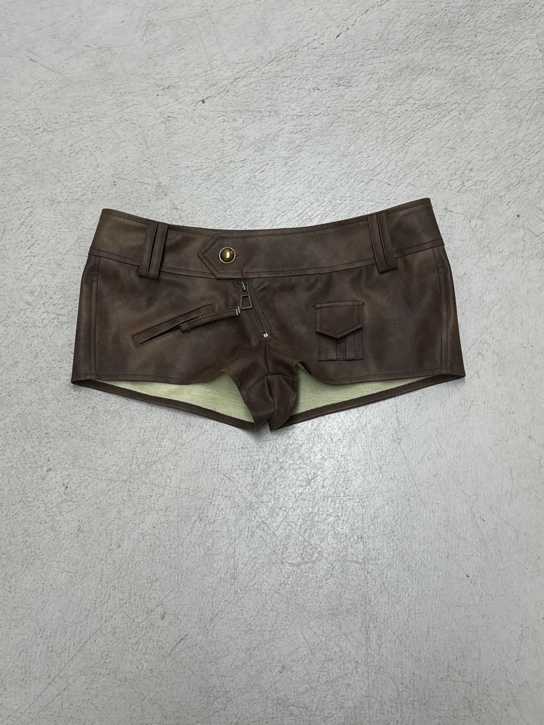 Dame Kunstlæder Shorts Skovae