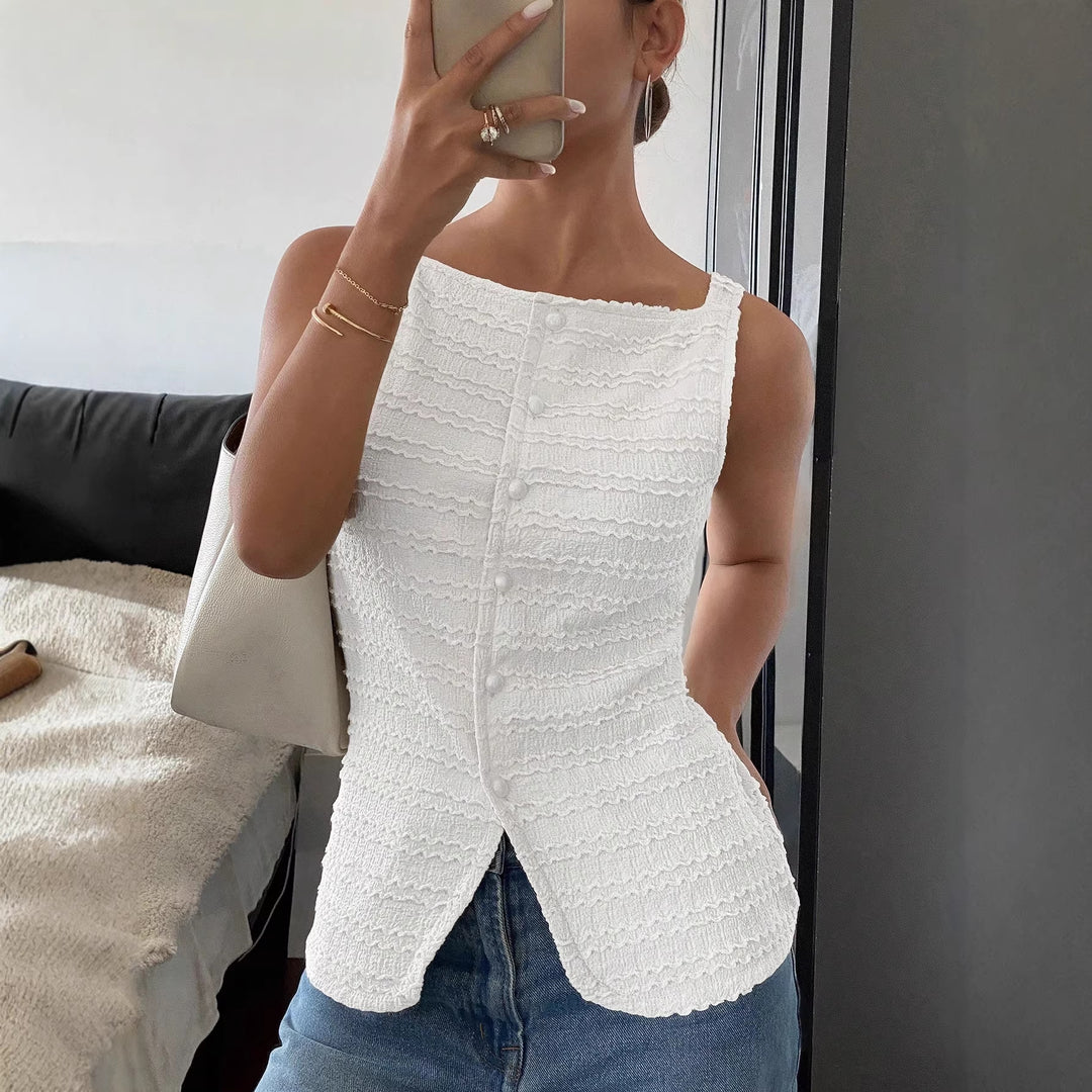 Dame Elegant og komfortabel Bluse Skovae